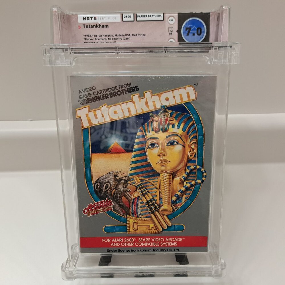 Atari 2600/Sears  Tutankham Video Arcade CIB Works Complete WATA 7.0